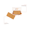Mini biscoito em caixa retangular (Produção)