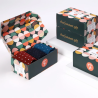 Boxes with hinged lid (Production)
