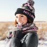 RPET jacquard hat with pompom (Production)