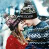 Gorro RPET em jacquard com pompom (Produção)
