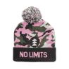 RPET jacquard hat with pompom (Production)