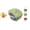 Caja redonda con gomas Haribo (Producción)