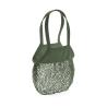 Bolsa de compras de malla de algodón orgánico