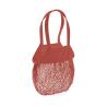 Bolsa de compras de malla de algodón orgánico