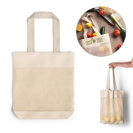 Sac 100% coton avec maille...