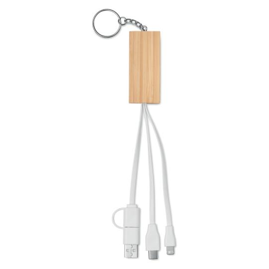 Bamboo Keyring Clauerc