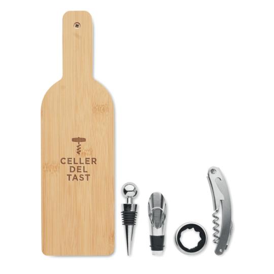 Bottle-Shaped Wine Set
