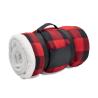 Sherpa Lined Wool Blanket
