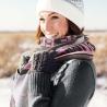 Acrylic jacquard scarf (Production)
