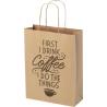 Bolsa de papel Kraft con asas torcidas mediana (Producción)