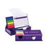 Rigid box with sheets, post-its and calendar (Production)