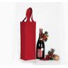 Sac porte-bouteille en coton canvas Kimood®