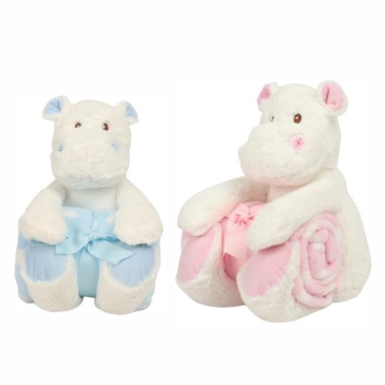 Hippopotame en peluche avec...