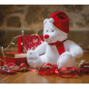 Ours de Noël en peluche avec fermeture Mumbles®