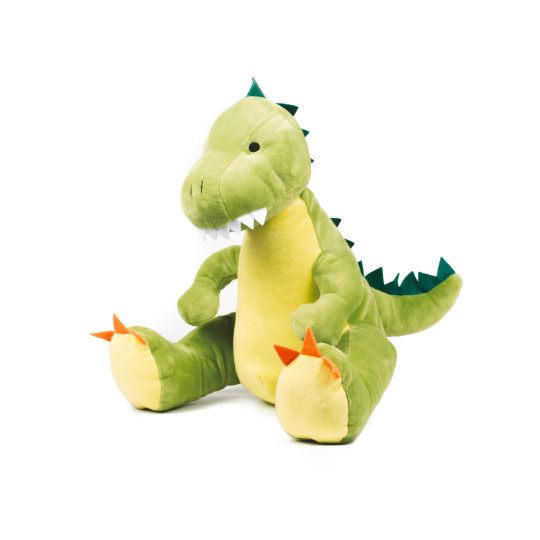 Dinossauro de peluche com...