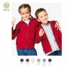 Sudadera eco responsable con cremallera y capucha de niño Native Spirit®