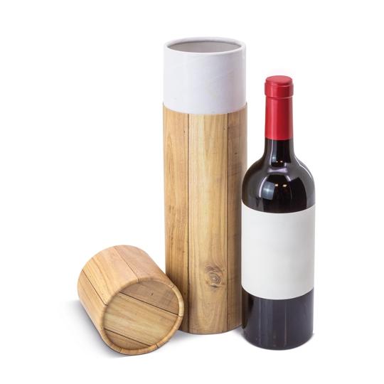 Wine bottle tube packaging...