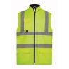 High visibility lined vest Yoko®
