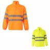 High visibility fleece jacket
