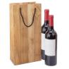Spruce wood effect paper bag