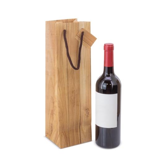 Spruce wood effect paper bag