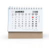 Calendário de secretária pequeno com espiral (Produção)