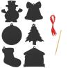 Set de adornos Scrapy Christmas