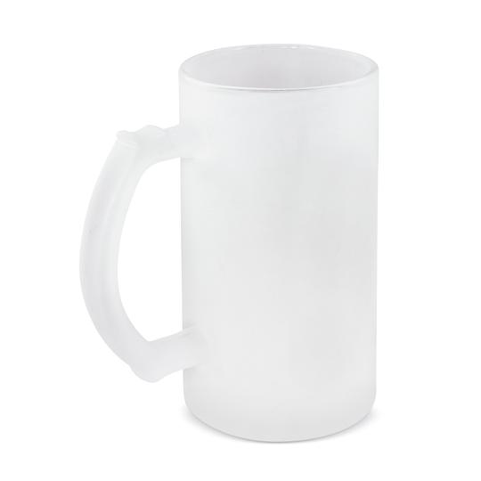 Glass beer mug