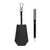 Set of pen/keychain Tula recycled PU RCS certified Swiss Peak®