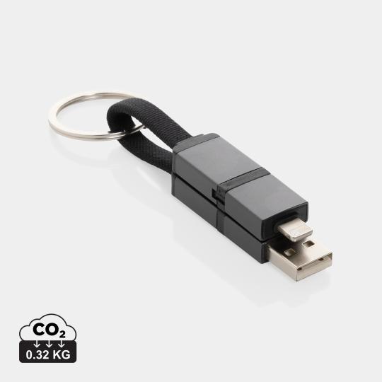 Fast charging cable 4 in 1...