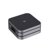 Cargador plegable 3 en 1 Tierra RCS de aluminio reciclado de 15 W