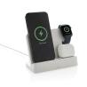 Chargeur double Joltz RCS recyclé de 15 W avec emplacement pour iWatch