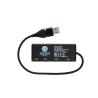 Hub de entrada doble USB Link RCS hecho de bambú y plástico reciclado