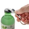 Porte-clés ouvre-bouteille en alliage de zinc recyclé RCS