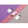 Recycled RCS zinc alloy house keyring
