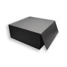 Premium black box with magnetic closure
