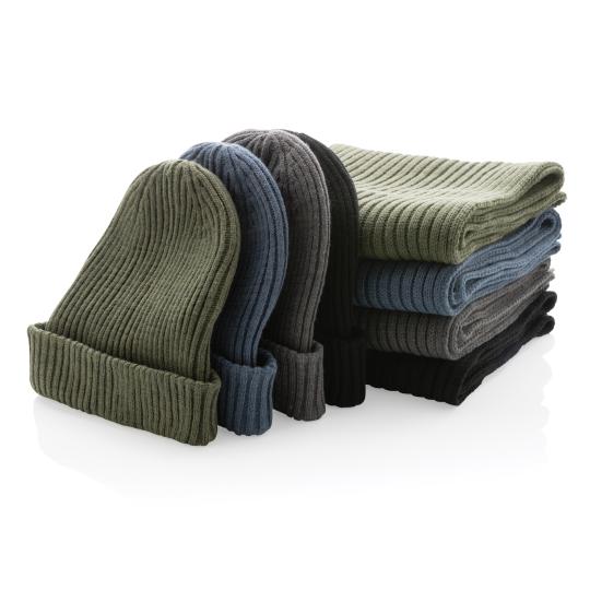 Bonnet en maille double...