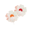 Sucette de fruit avec carte fleur (Production)