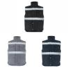 Colete com cintas alcochoado multibolsos