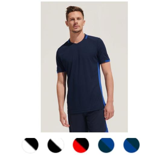 T-shirt avec contraste pour...