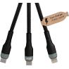 Cable de carga ultrarrápida RPET de 100 W 5 en 1C53 SCX.design®