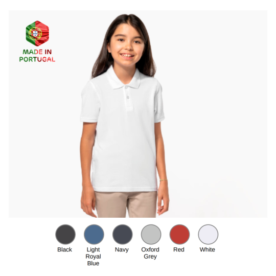 Polo à manches courtes pour...