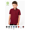 Polo maille piqué bio 180 pour enfant Kariban®