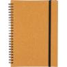 Recycled leather notebook A5 Egon