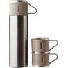 Conjunto de botella y vasos de pared doble de acero inoxidable (420ml) Herbert