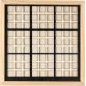 Jeu de sudoku en bois Christa