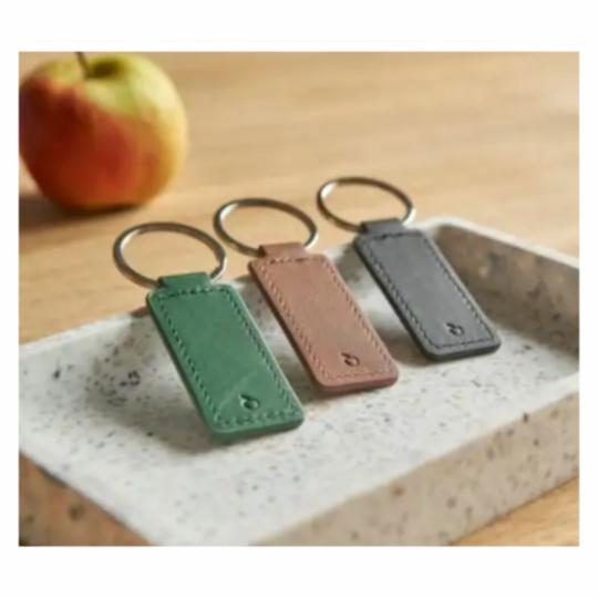 Llavero de cuero Apple y PU...