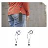 Lanyard with support for mobile phone GRS RPET
