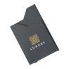 Porte-cartes en cuir recyclé