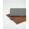 Housse pour ordinateur portable 14" en cuir recyclé